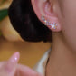 259.Orchid Earrings