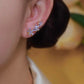 259.Orchid Earrings