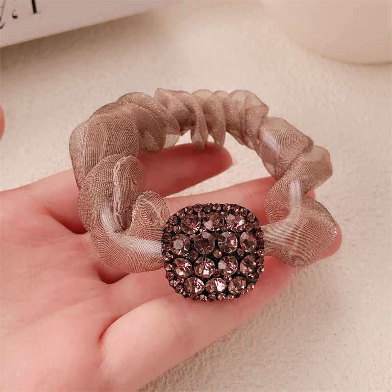 990. Versatile zircon hairband.