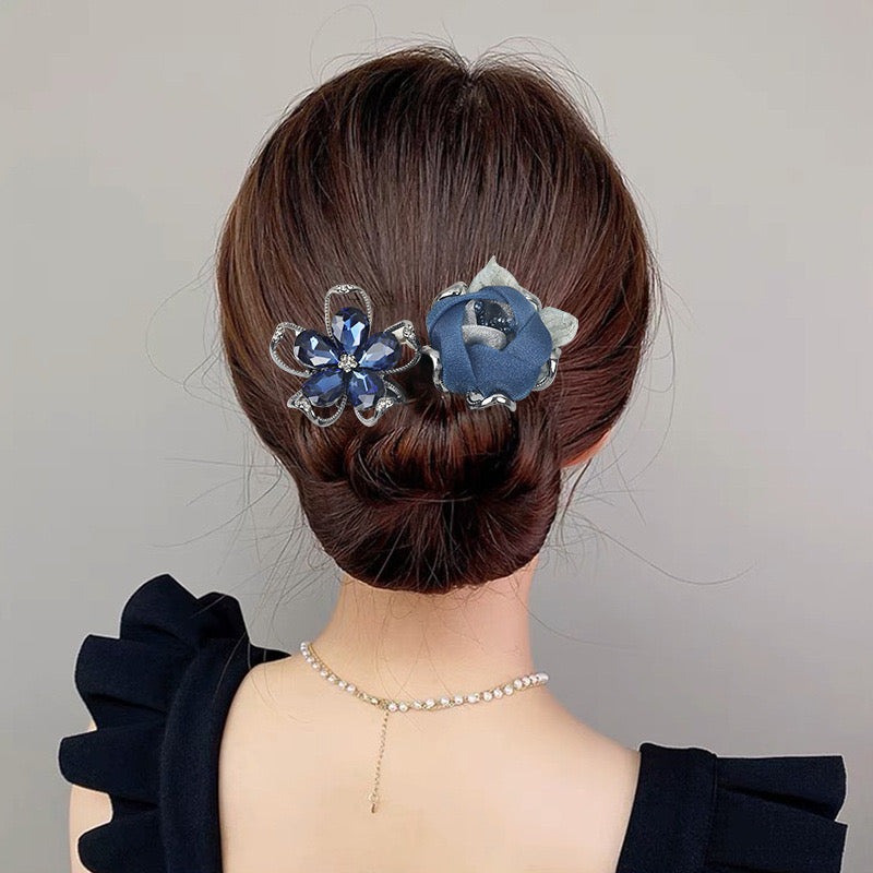 501.Clover and Rose Flowers Hairband