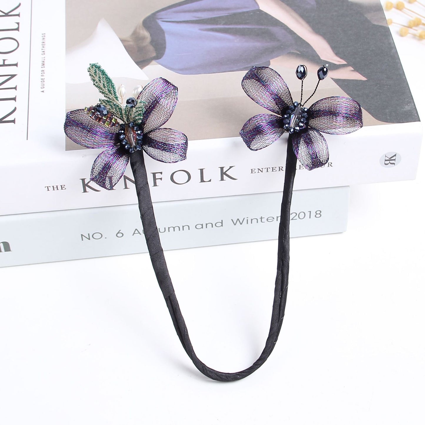 501.Butterfly Bush  Hairband