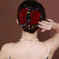 505 Red Rose Hair Clip