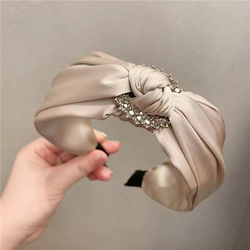 468.Silk Bow Hairband