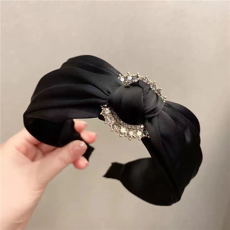 468.Silk Bow Hairband