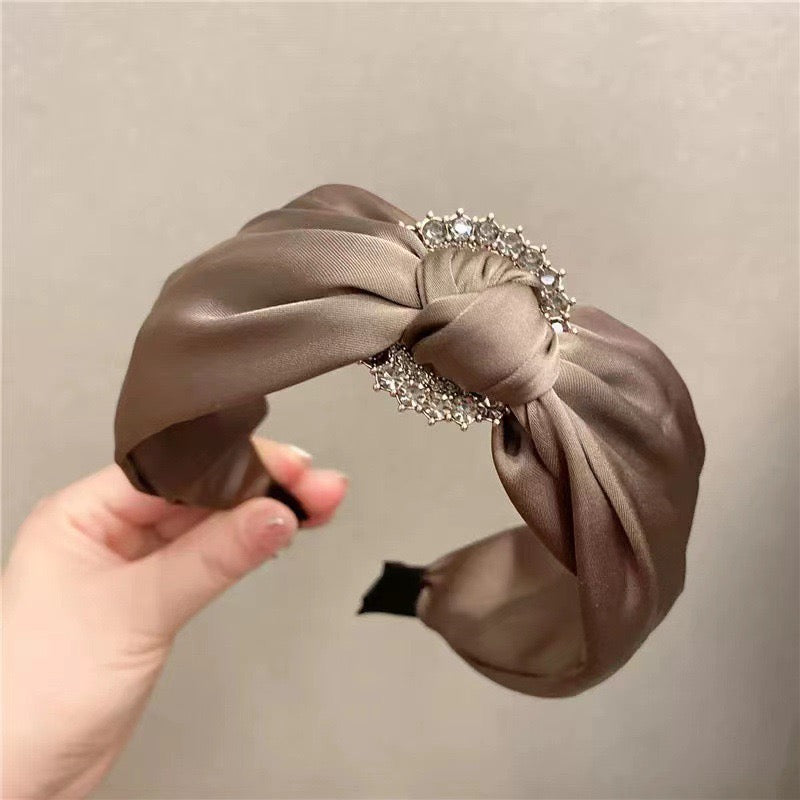 468.Silk Bow Hairband