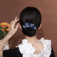 403.Blue Flowers Hairband