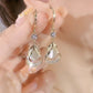 157.Zircon Drop Earrings