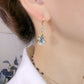 157.Zircon Drop Earrings