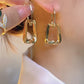 80.Twisted Geometric Earrings