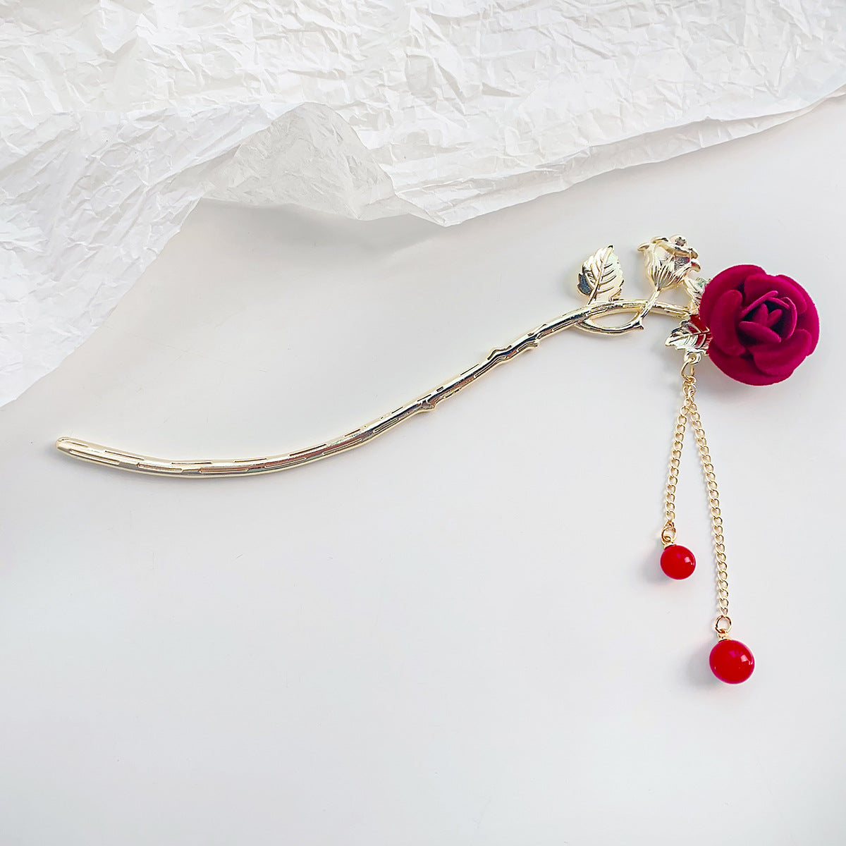 157. Rose Hairpin