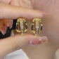 64.Three-layer Minimalist Earrings